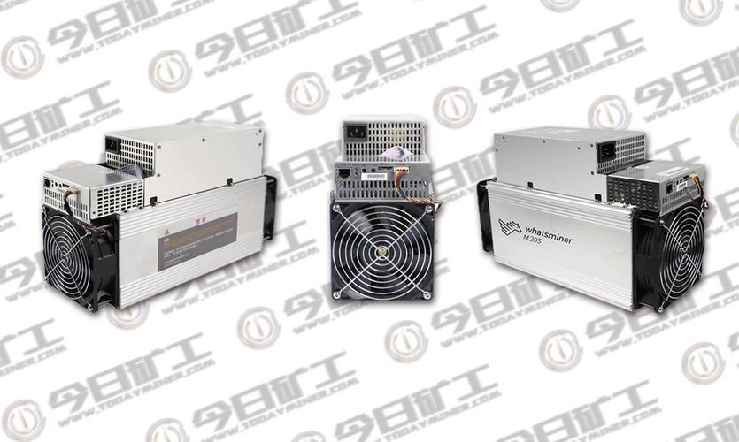 An overview of a modern mining rig setup, illustrating hardware components used for currencies like BTC and ETH